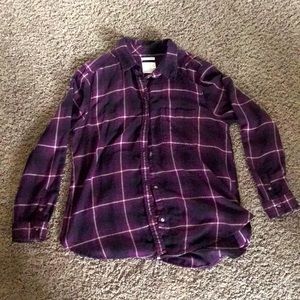 American Eagle button down flannel